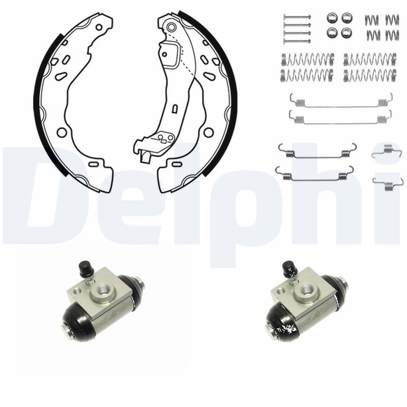 DELPHI KP1088 Brake Shoe Set