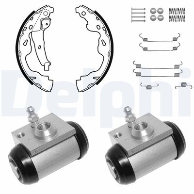 Brake Shoe Set DELPHI KP1114