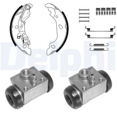 Brake Shoe Set DELPHI KP1133