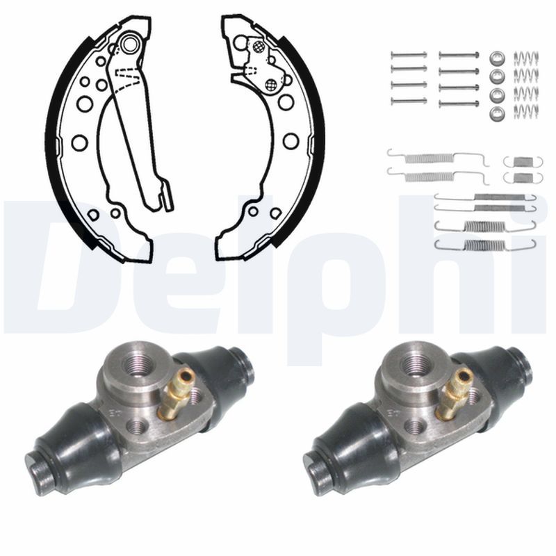 DELPHI KP715 Brake Shoe Set