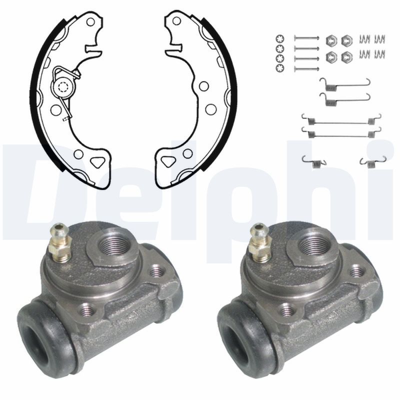 DELPHI KP755 Brake Shoe Set