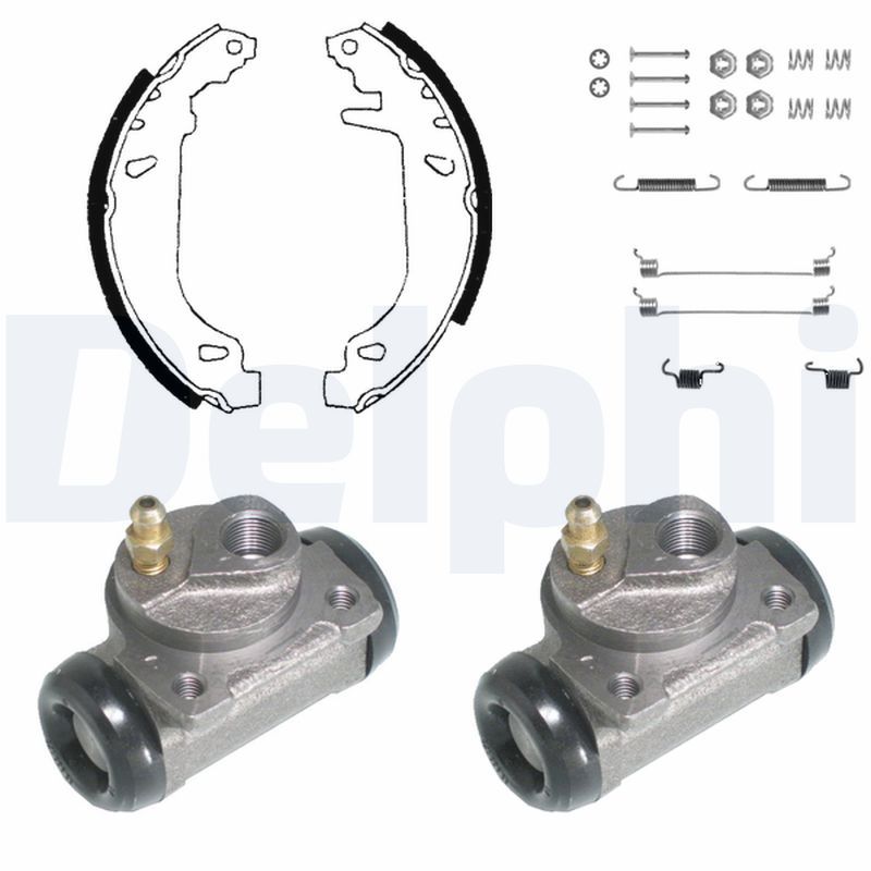 DELPHI KP830 Brake Shoe Set