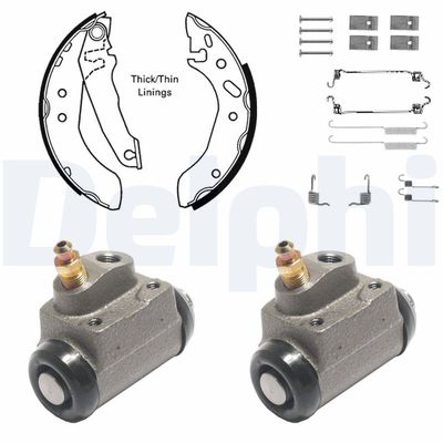 Brake Shoe Set DELPHI KP841