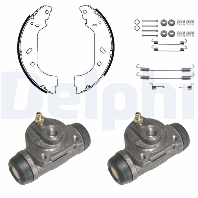 DELPHI KP906 Brake Shoe Set