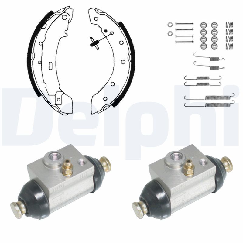 DELPHI KP929 Brake Shoe Set