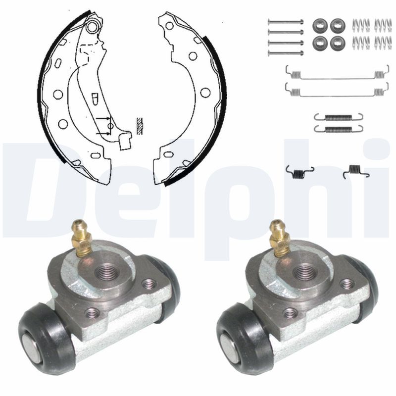 DELPHI KP931 Brake Shoe Set