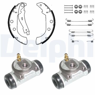 Brake Shoe Set DELPHI KP934