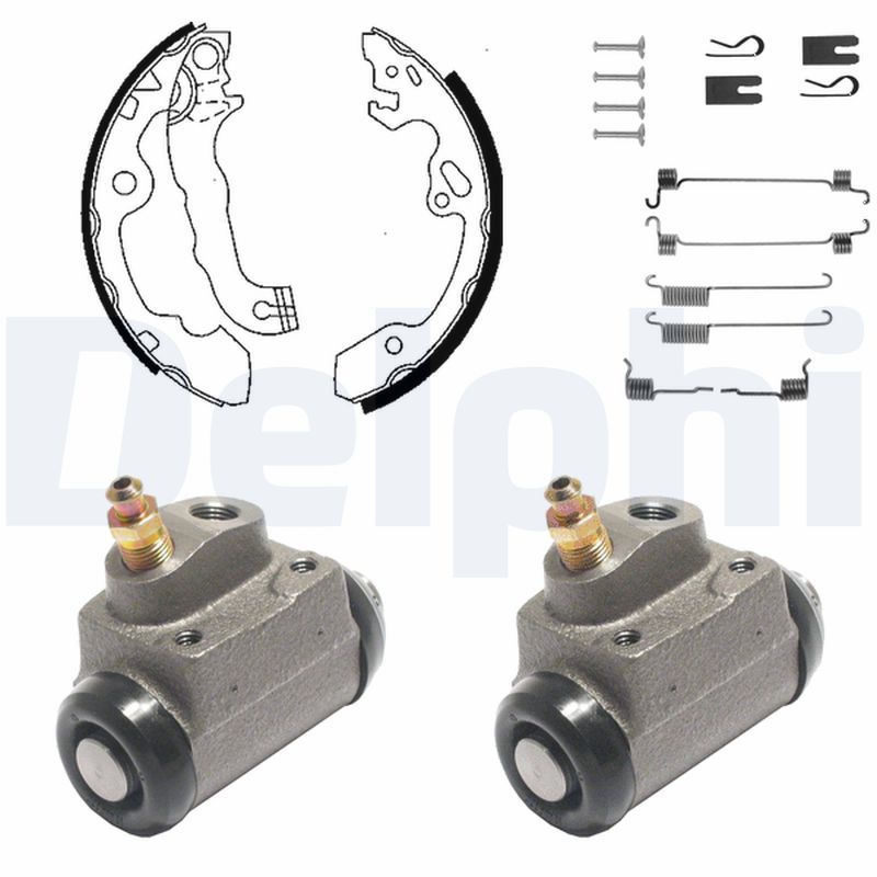 DELPHI KP937 Brake Shoe Set