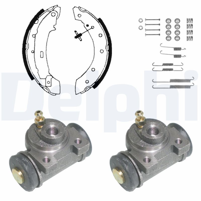 DELPHI KP951 Brake Shoe Set