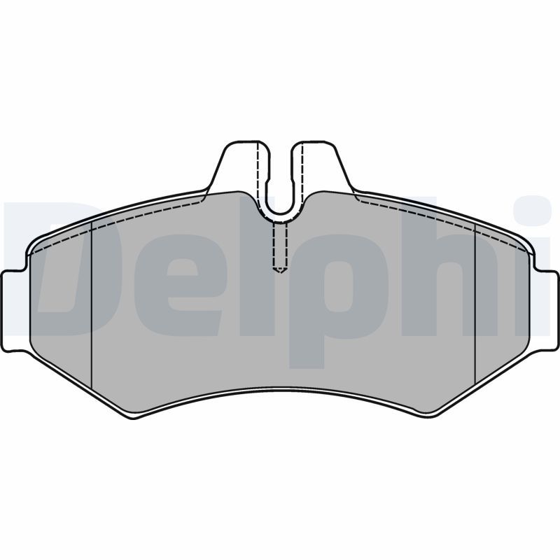 DELPHI LP1437 Brake Pad Set, disc brake