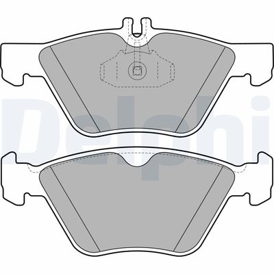 Brake Pad Set, disc brake DELPHI LP1589