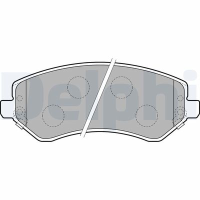 Brake Pad Set, disc brake DELPHI LP1773