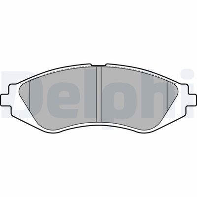 Brake Pad Set, disc brake DELPHI LP1779