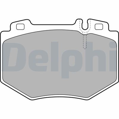 Brake Pad Set, disc brake DELPHI LP1851