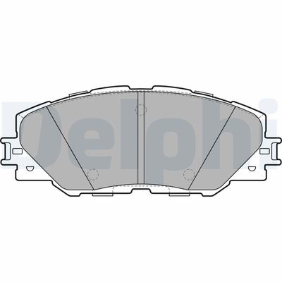 Brake Pad Set, disc brake DELPHI LP2003