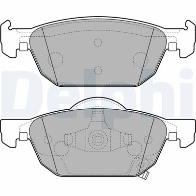 Brake Pad Set, disc brake DELPHI LP2144