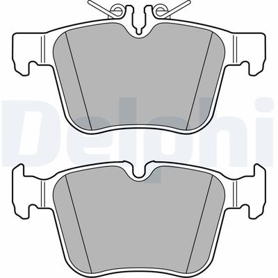 Brake Pad Set, disc brake DELPHI LP2763