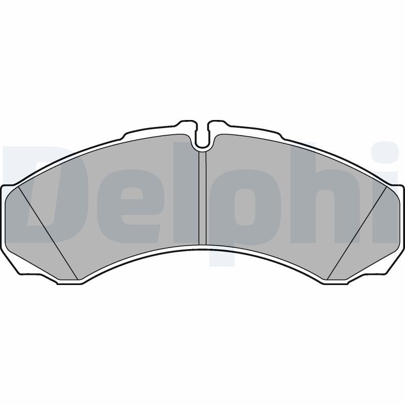 DELPHI LP3190 Brake Pad Set, disc brake