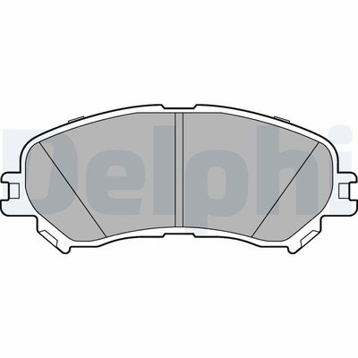 Brake Pad Set, disc brake DELPHI LP3275