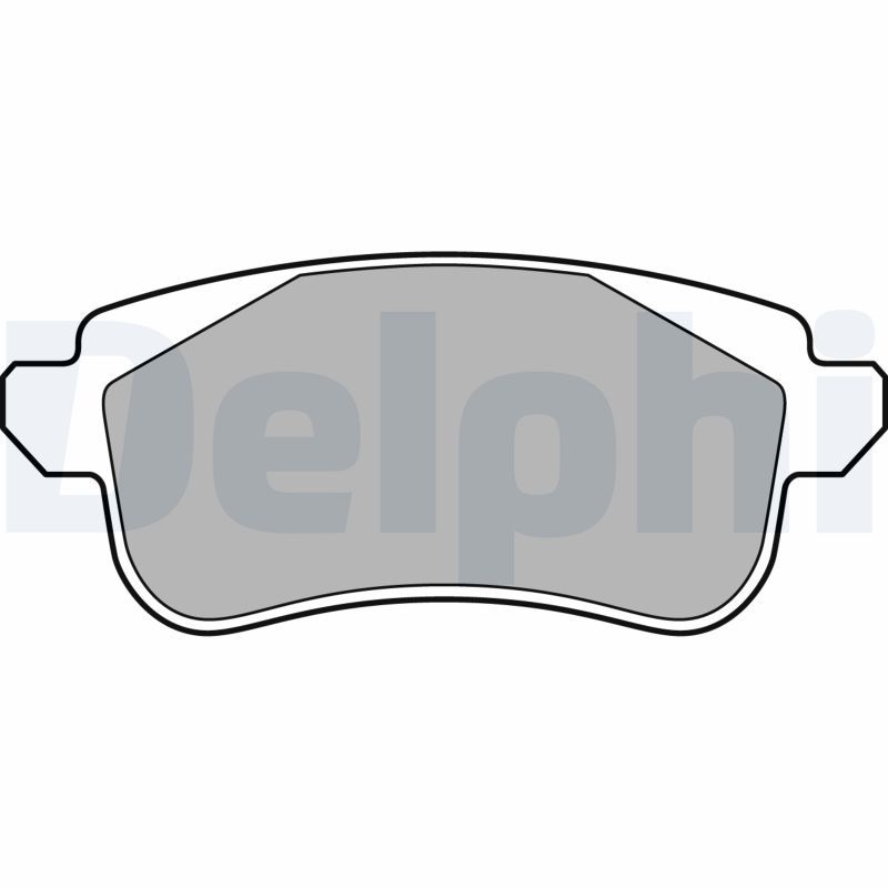 DELPHI LP3283 Brake Pad Set, disc brake