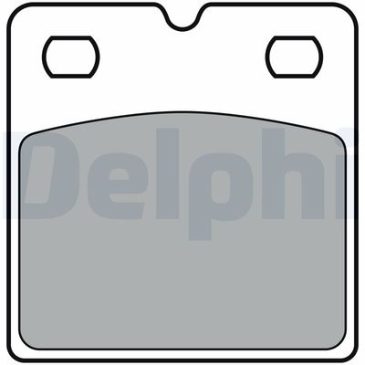 Brake Pad Set, disc brake DELPHI LP3405