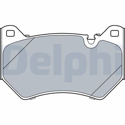 Brake Pad Set, disc brake DELPHI LP3529