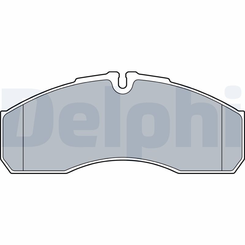 DELPHI LP3541 Brake Pad Set, disc brake