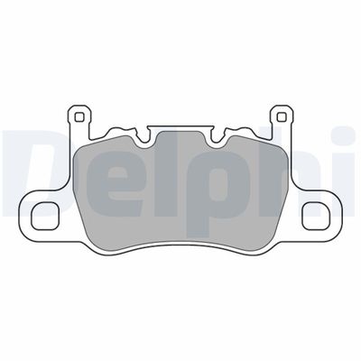 Brake Pad Set, disc brake DELPHI LP3585