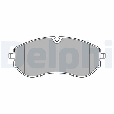 Brake Pad Set, disc brake DELPHI LP3610