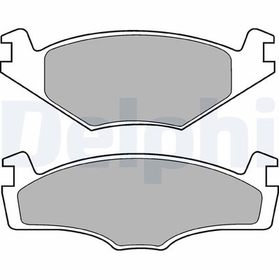 Brake Pad Set, disc brake DELPHI LP421