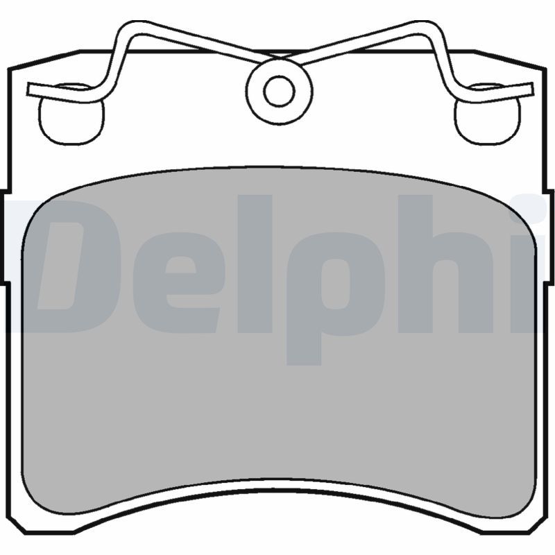 DELPHI LP785 Brake Pad Set, disc brake