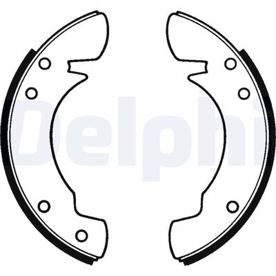 Brake Shoe Set DELPHI LS1019