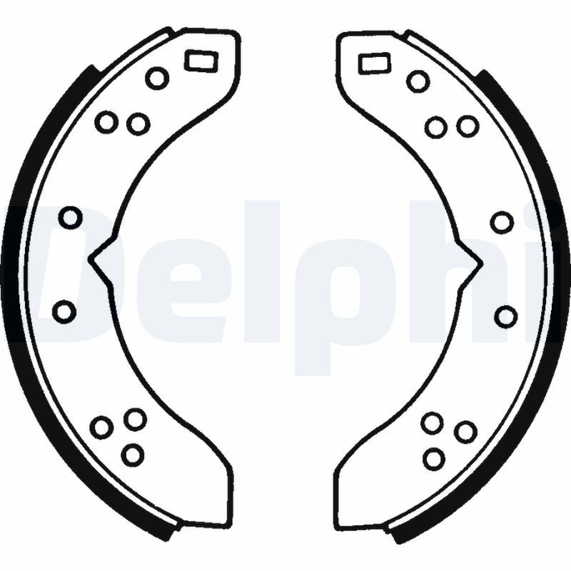 DELPHI LS1032 Brake Shoe Set