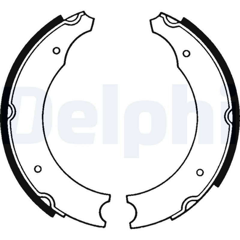 DELPHI LS1103 Brake Shoe Set