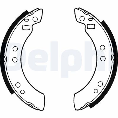 Brake Shoe Set DELPHI LS1173