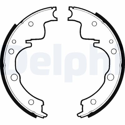 Brake Shoe Set DELPHI LS1270