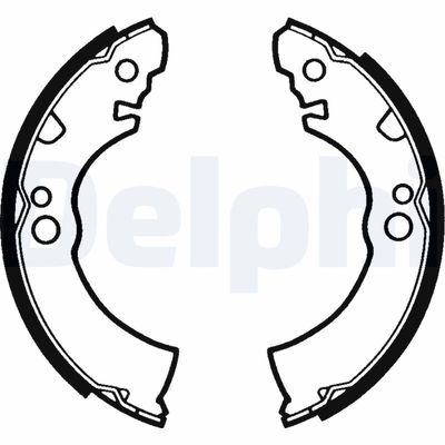 Brake Shoe Set DELPHI LS1285