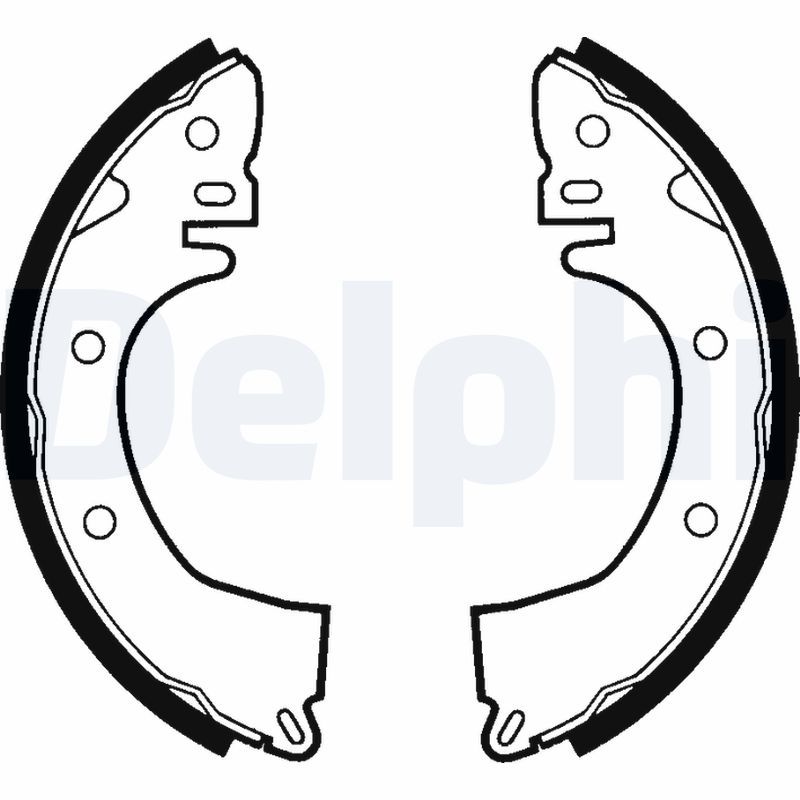 DELPHI LS1327 Brake Shoe Set