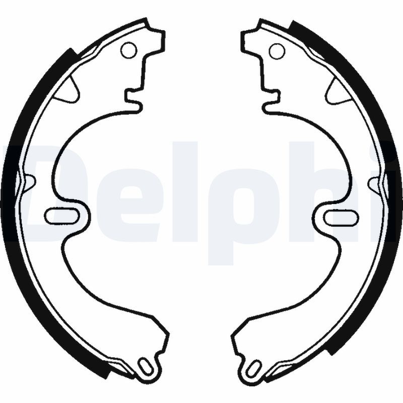 DELPHI LS1356 Brake Shoe Set