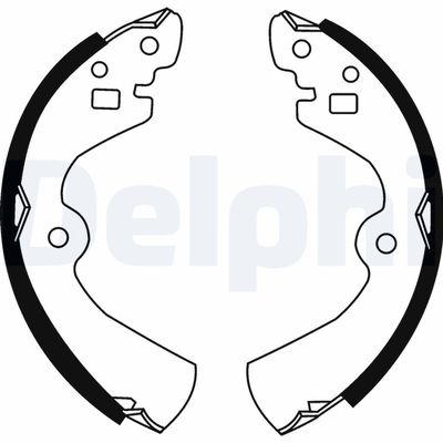 Brake Shoe Set DELPHI LS1494