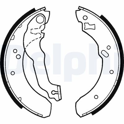 Brake Shoe Set DELPHI LS1595