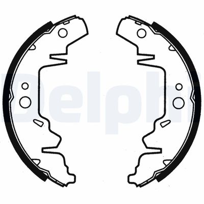 Brake Shoe Set DELPHI LS1814