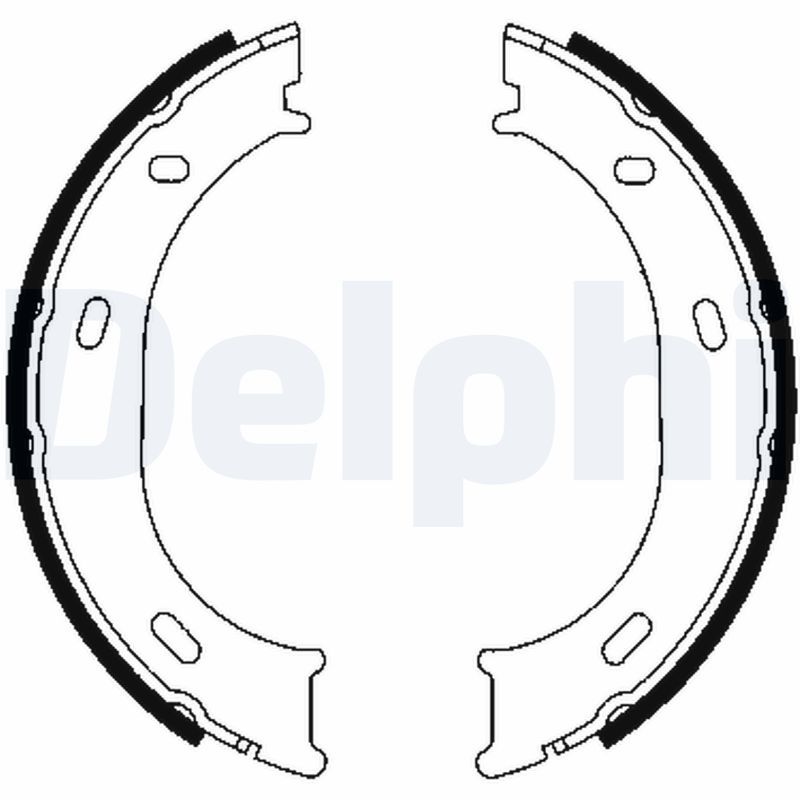 DELPHI LS1905 Brake Shoe Set