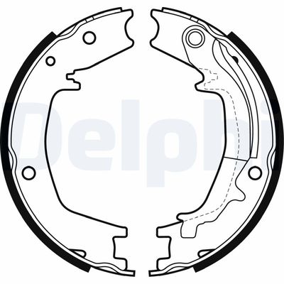 Brake Shoe Set DELPHI LS1985