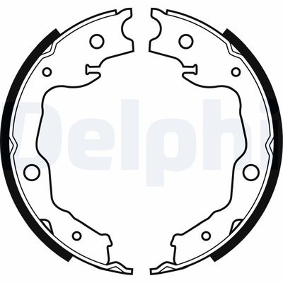 Brake Shoe Set DELPHI LS1999