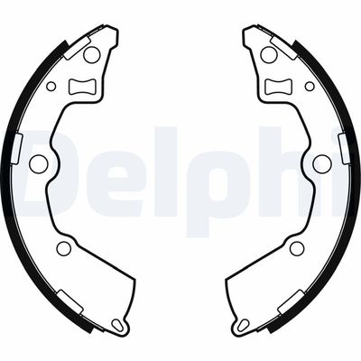 Brake Shoe Set DELPHI LS2005