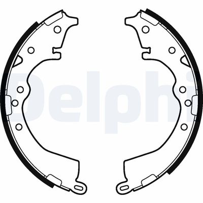 Brake Shoe Set DELPHI LS2126