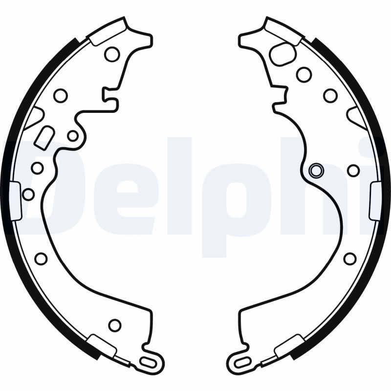 DELPHI LS2133 Brake Shoe Set