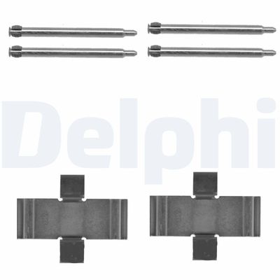 Accessory Kit, disc brake pad DELPHI LX0066