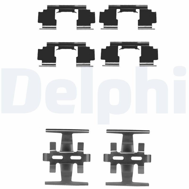 DELPHI LX0130 Accessory Kit, disc brake pad